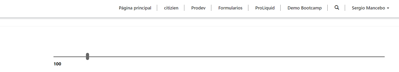 Imagen 15.- Slider con liquid templates.