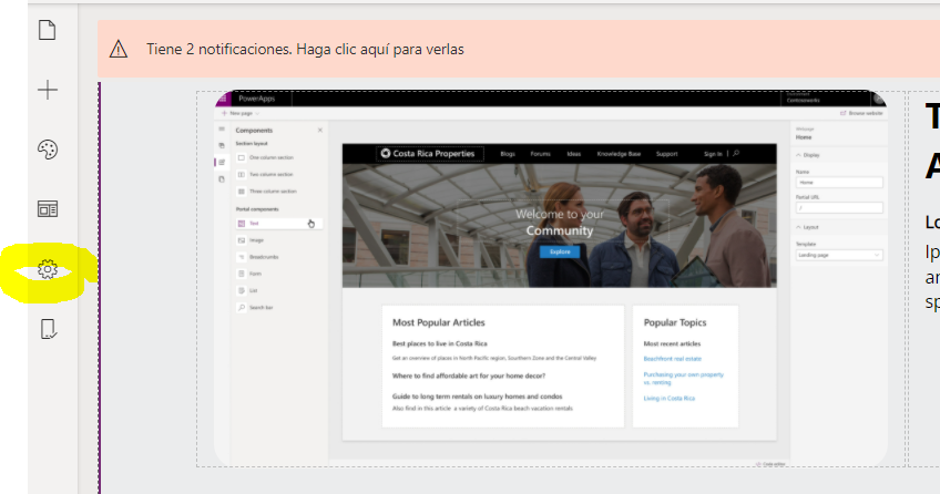 Imagen 5.- Configuración avanzada.