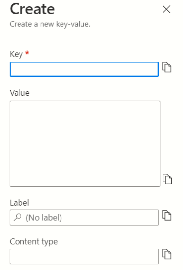 El servicio de Azure App Configuration