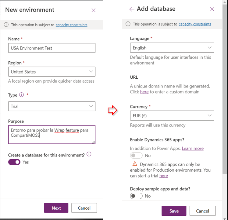 Probando la Wrap Feature de Power Apps