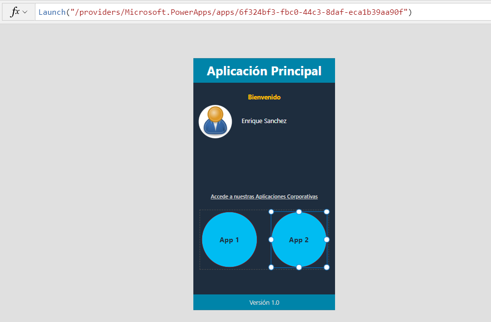 Imagen 7.- Aplicación inicial.