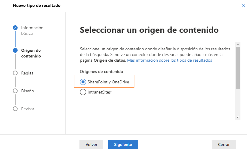 Imagen 3.- Configuración del &ldquo;Origen de contenido&rdquo;.