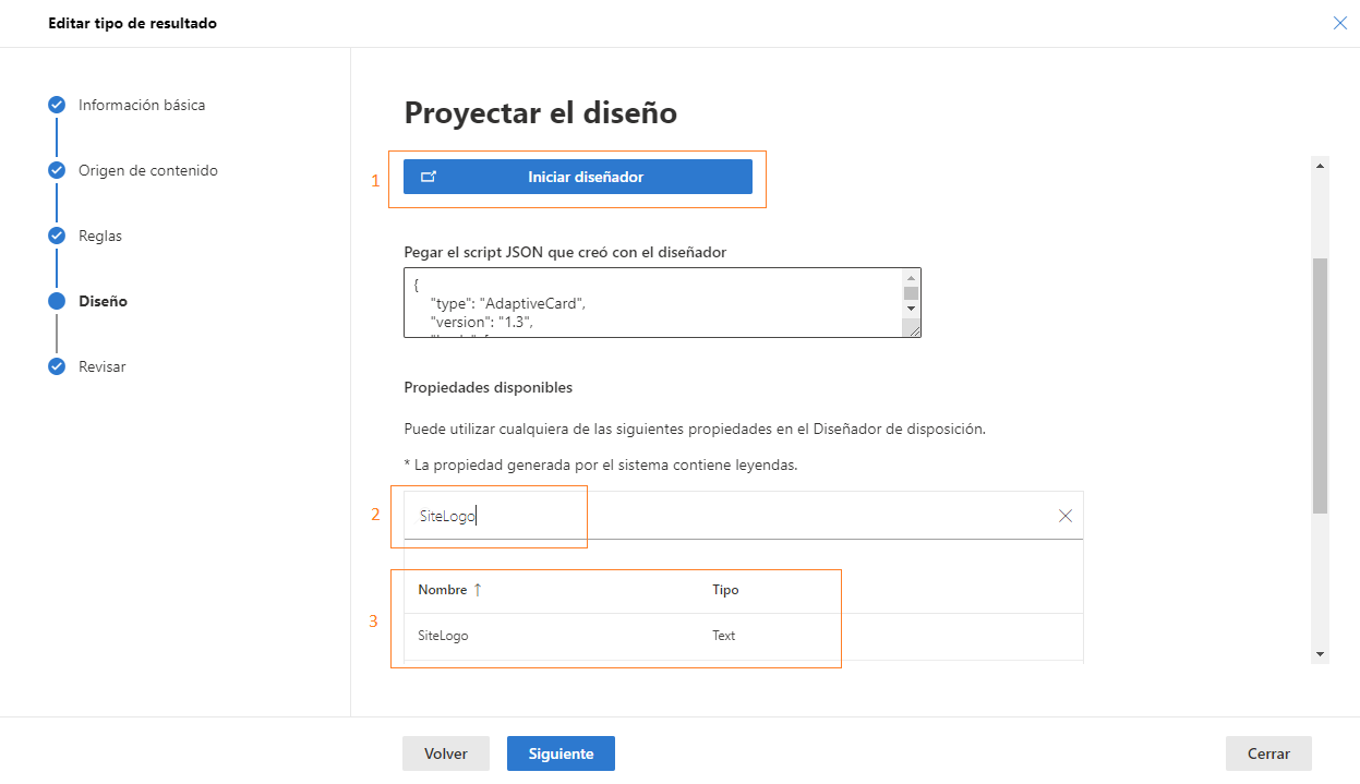 Imagen 5.- Configuración de &ldquo;Diseño&rdquo;.