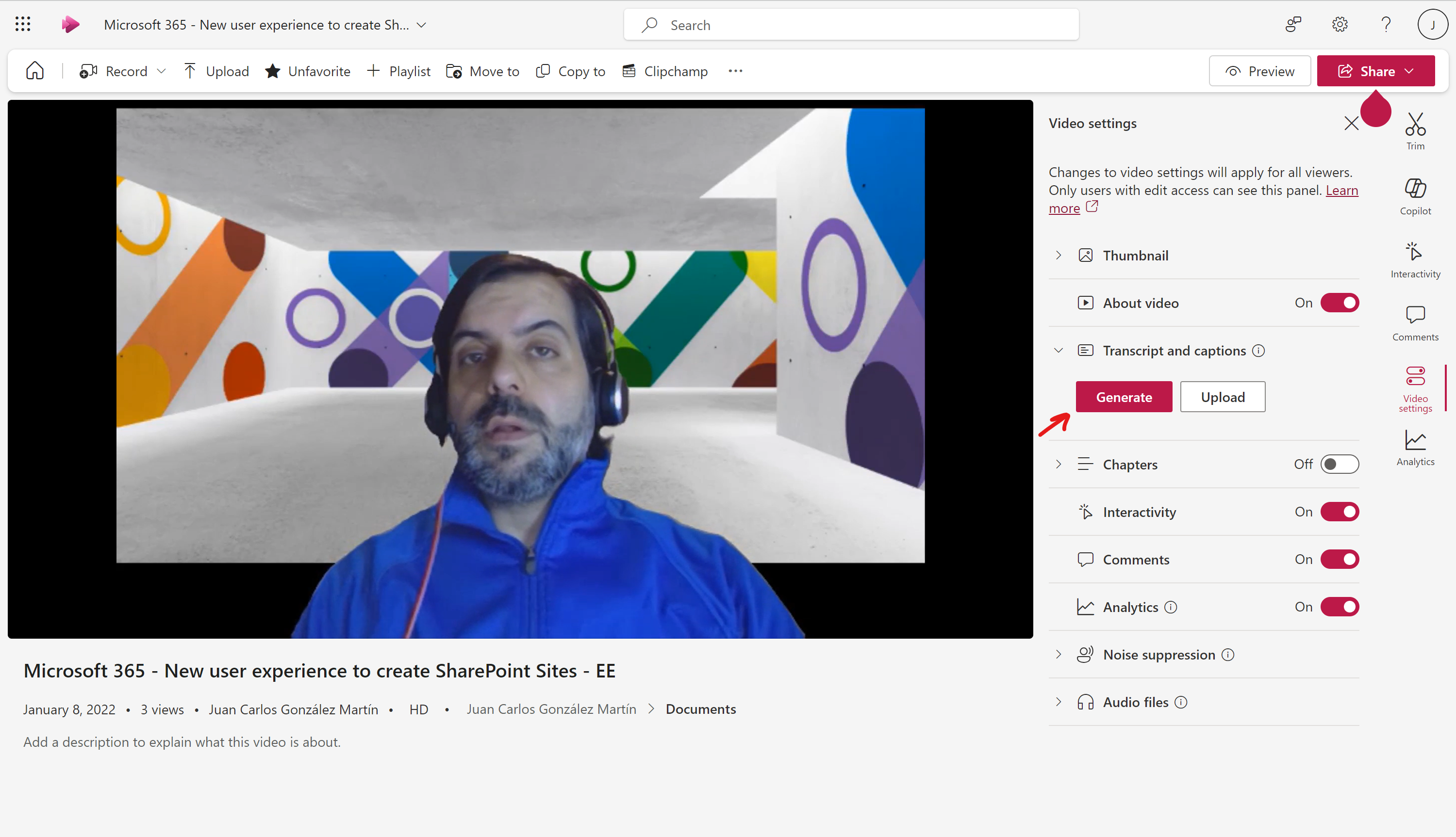 A person wearing headphones Description automatically
generated