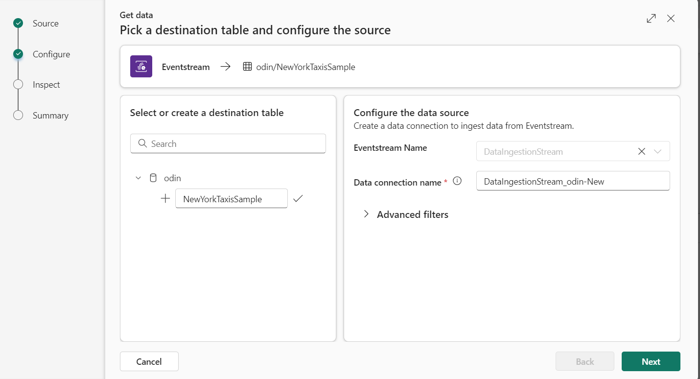Imagen 10.- Creación de nueva tabla.