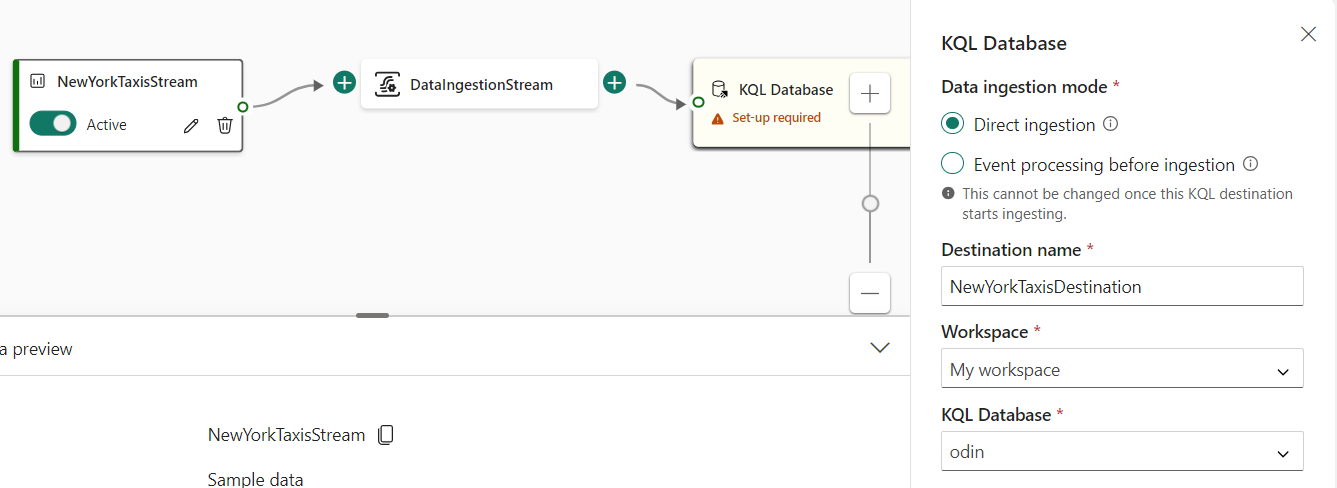 Imagen 9.- Conectar BD de KQL.