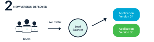 A diagram of a traffic balancer Description automatically
generated