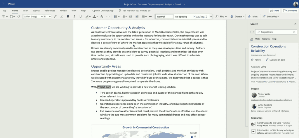 Imagen 5.- Un topic que aparece en Word y permite mostrar información.