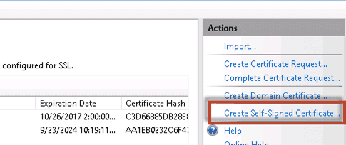Imagen 1.- Creando un certificado SSL autofirmado.