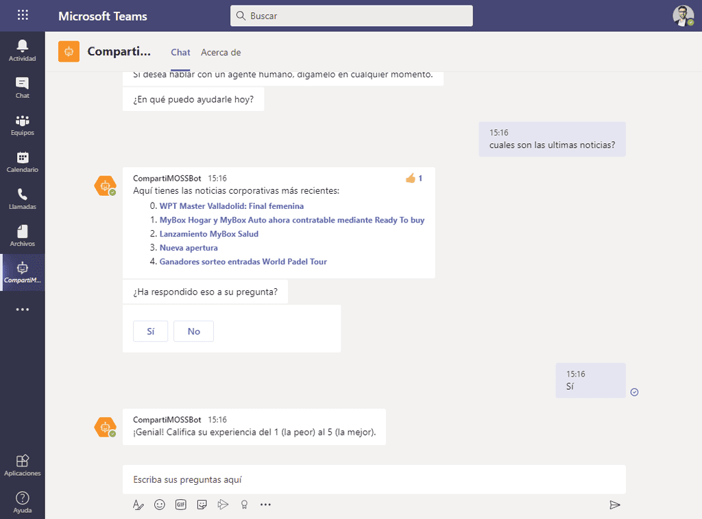 Put a Bot in your life ... and in Microsoft Teams