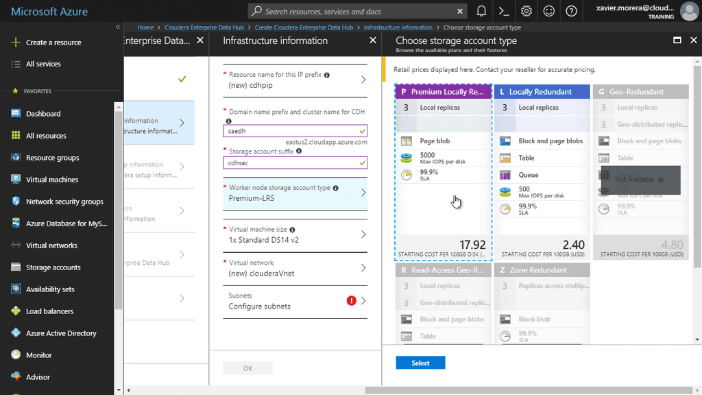 Imagen 7.- Despliegue del Enterprise Data Hub.