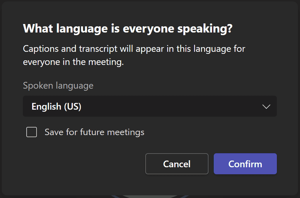 Imagen 7.- Cambiando de nuevo la configuración del idioma hablado.