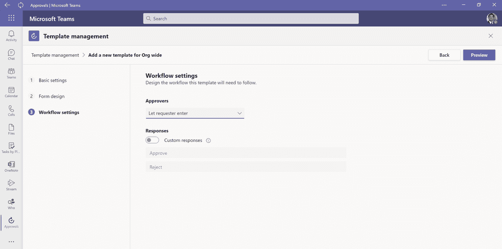 Imagen 12.- Configuración del Workflow.