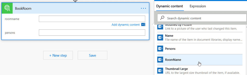 Imagen 6.- Ventana de configuración de la llamada al API Management.