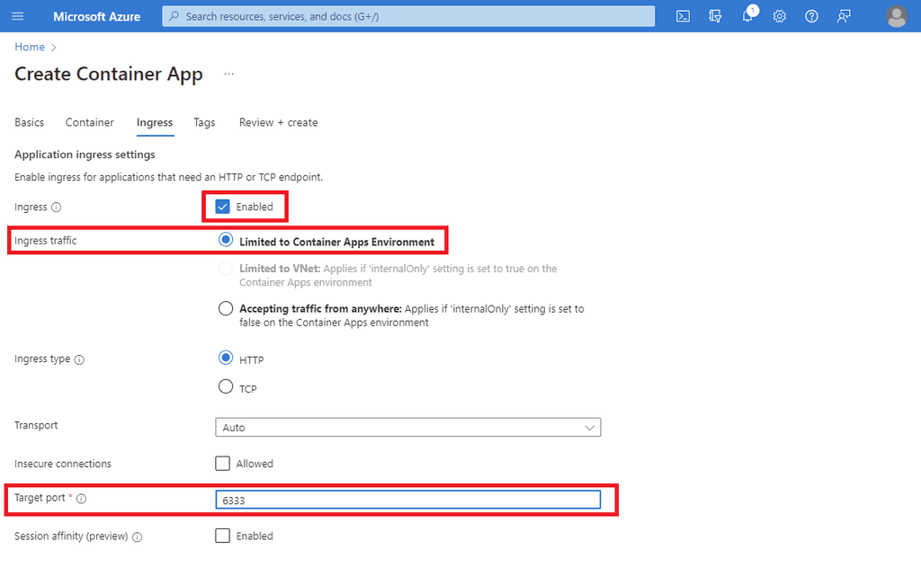 Imagen 10.- Creación de un Azure File Share para usar como volumen y preservar los datos de Qdrant.