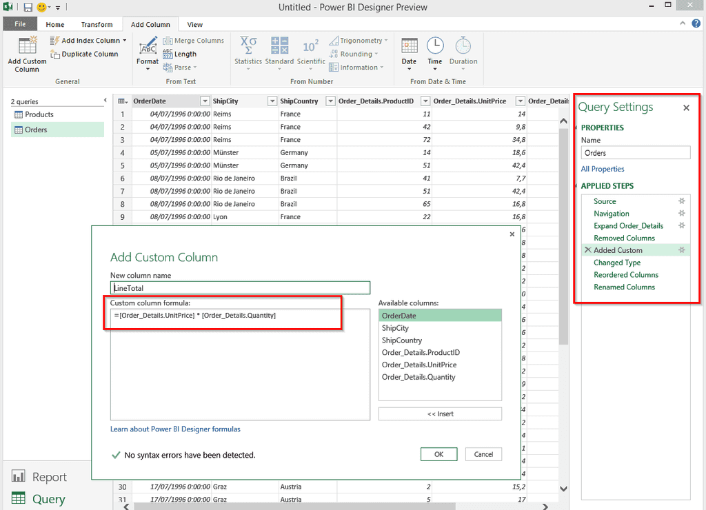 Imagen 5.- Edición del modelo de datos.