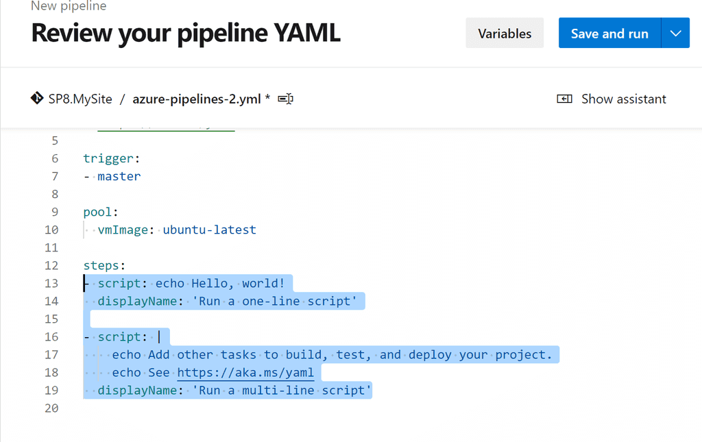 Imagen - Contenido del pipeline