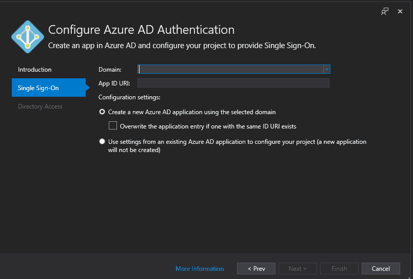 Imagen 4.- Registro de la Aplicación de Azure AD.